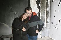 Anastasia und Roman Akulenko aus Irpin in der Ukraine