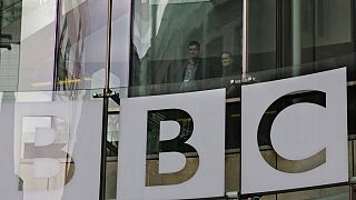 من داخل مقر البث الجديد التابع لهيئة الإذاعة البريطانية بي بي سي، وسط لندن، الخميس 28 مارس 2013