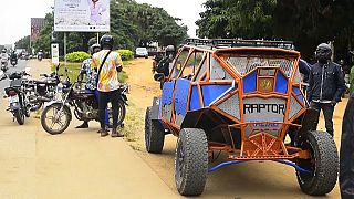 Young Togolese inventor makes a homemade 4-wheel drive