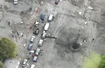 حمله روسیه به کاروان خودروهای غیرنظامی در زاپوریژیا در شرق اوکراین