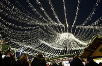 A German environmental group is asking the government to urge citizens to switch off Christmas lights this year.