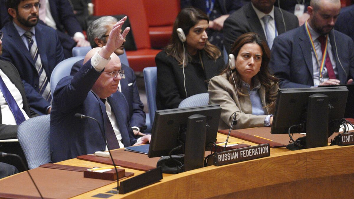 El embajador ruso en el Consejo de Seguridad de la ONU