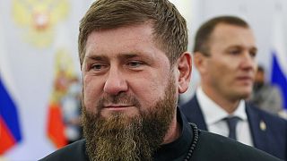 Tschetschenen-Chef Ramsam Kadyrow am 30. September in Moskau