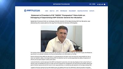 Igor Murashov, diretor-geral da Central Nuclear de Zaporíjia detido pela Rússia