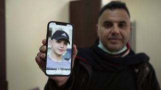 والد الطفل الفلسطيني أمل نخلة الذي احتجزته إسرائيل لمدة عام قبل أن تطلق سراحه.