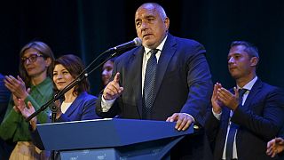 Boyko Borissov, líder do partido GERB, vencedor das eleições legislativas na Bulgária