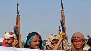 مسلحون يمنيون في محافظة الحديدة - 20 سبتمبر/ أيلول 2022