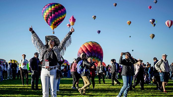 Nelle immagini: questa festa in mongolfiera americana attira migliaia di visitatori da tutto il mondo 3 Nelle immagini: questa festa in mongolfiera americana attira migliaia di visitatori da tutto il mondo