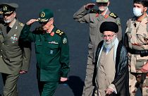 Le guide suprême de la République islamique, l'ayatollah Ali Khamenei - 03/10/2022