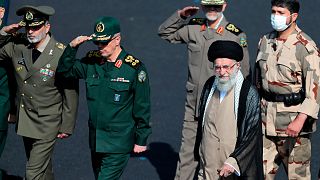 Le guide suprême de la République islamique, l'ayatollah Ali Khamenei - 03/10/2022