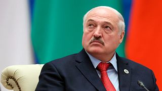 Belarusian President Alexander Lukashenko attends the Shanghai Cooperation Organisation (SCO) summit in Samarkand, Uzbekistan