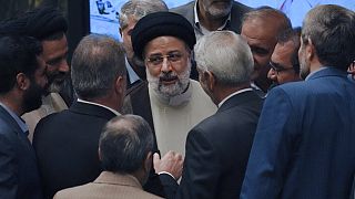 Le président iranien Ebrahim Raïssi au parlement à Téhéran, en Iran, mardi 4 octobre 2022.