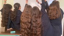 Protest von Schülerinnen in Iran