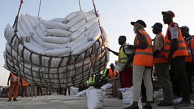 Rice shipment brings relief to shortage-hit Comoros
