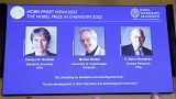 Los ganadores del Premio Nobel de Química 2022 son Caroline R. Bertozzi, de Estados Unidos, Morten Meldal, de Dinamarca, y K. Barry Sharpless, de Estados Unidos