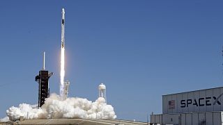 مركز كينيدي للفضاء أثناء إطلاق صاروخ تابع لشركة سبيس أكس 05/10/2022