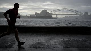 Пробежка под дождём становится новой традицией в Сиднее
