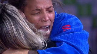Rafaela Silva feiert ihren WM-Titel