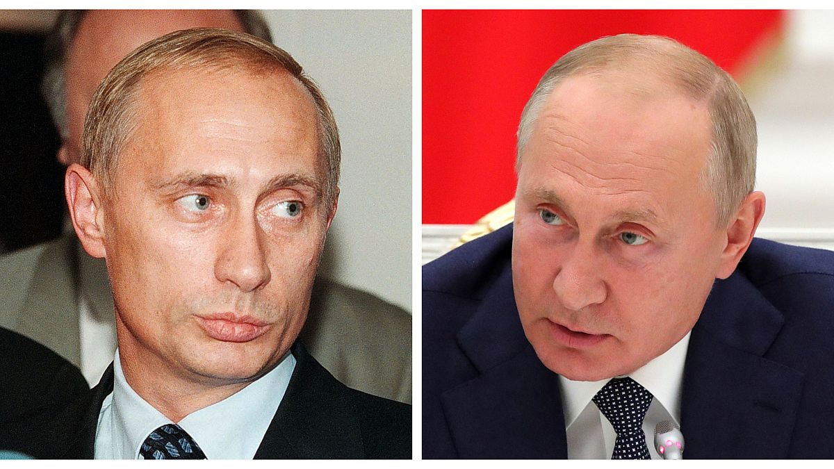 Putyin akkor és most 1999-ben és 2022 őszén