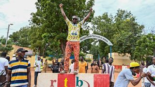 Burkina Faso : manifestation de soutien au nouveau dirigeant