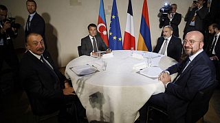 Rencontre entre les dirigeants de l'Arménie, de l'Azerbaïdjan, de la France et du Conseil européen