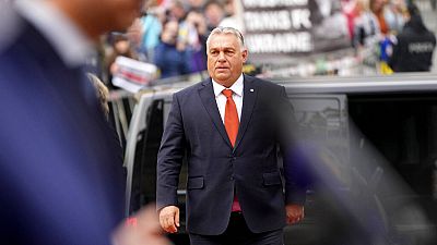 Orbán Viktor megérkezése 