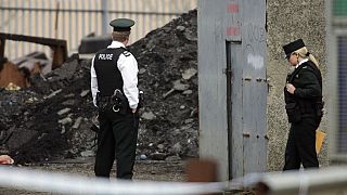İrlanda olay yeri inceleme polisi (arşiv)