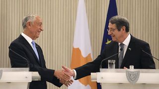 Οι Πρόεδροι της Κύπρου και της Πορτογαλίας