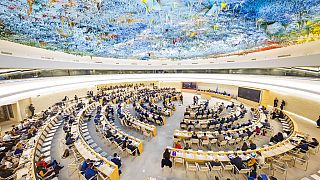  افتتاح الدورة الخمسين لمجلس حقوق الإنسان، في المقر الأوروبي للأمم المتحدة في جنيف، سويسرا، 13 يونيو 2022.