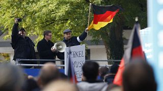 Manifestación de AfD en Berlín, Alemania 8/10/2022