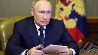 Владимир Путин на заседании Совета безопасности, Санкт-Петербург, 10 октября 2022 г.