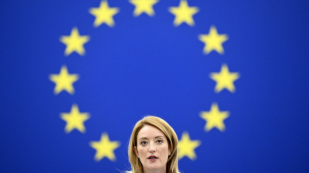 Euronews hat mit EU-Parlamentspräsidentin Roberta Metsola gesprochen.