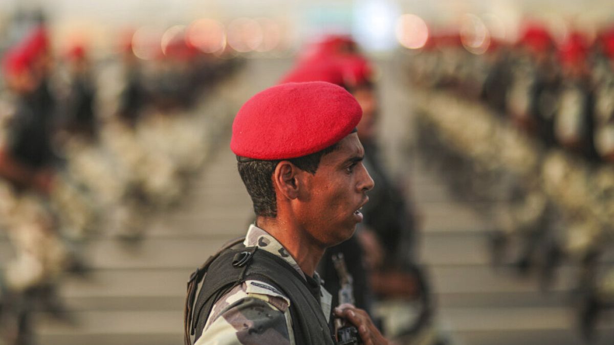 رجال من قوات الأمن السعودية في الرياض، المملكة العربية السعودية، الخميس 17 سبتمبر 2015
