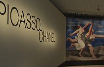 Cartel de la exposición Picasso/Chanel en el museo Thyssen de Madrid