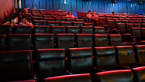 Empty cinema seats 