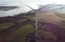 Ripple's first wind turbine in Graig Fatha, Wales