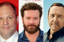 Harvey Weinstein (Left), Danny Masterson (centre) and Kevin Spacey (right) all face trial this month