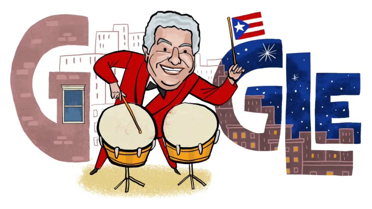 Doodle de Google en homenaje a Tito Puente.