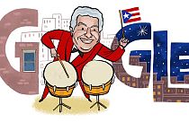 Doodle de Google en homenaje a Tito Puente.