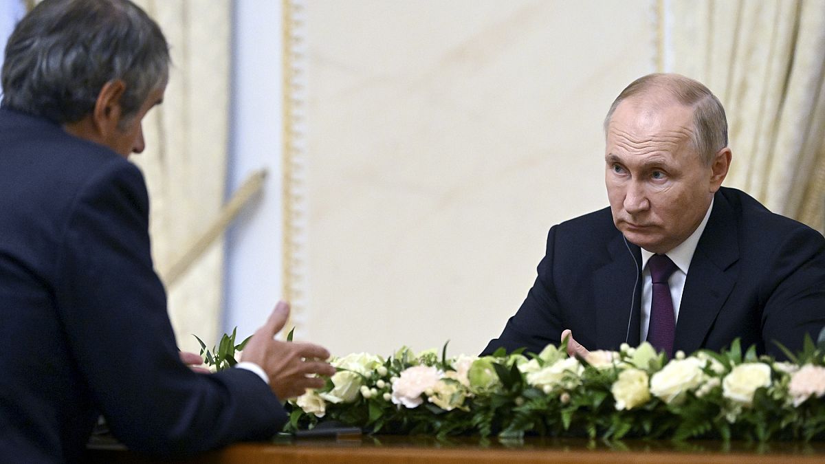 Συνάντηση του Βλαντίμιρ Πούτιν με τον επικεφαλής του ΔΟΑΕ