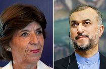 وزیران خارجه ایران و فرانسه