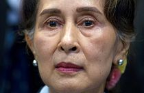 Нобелевский лаурает и экс-лидер Мьянмы Аун Сан Су Чжи