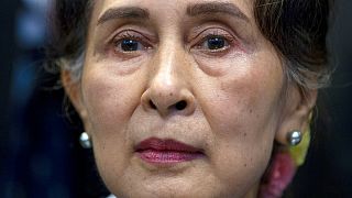 Нобелевский лаурает и экс-лидер Мьянмы Аун Сан Су Чжи