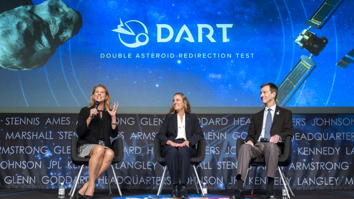NASA, gezegeni savunma sistemi kapsamında geliştirdiği DART görevinin başarısını basın toplantısı ile kamuoyuyla paylaştı