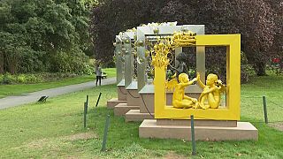 Works by international artists transform London park into open air gallery