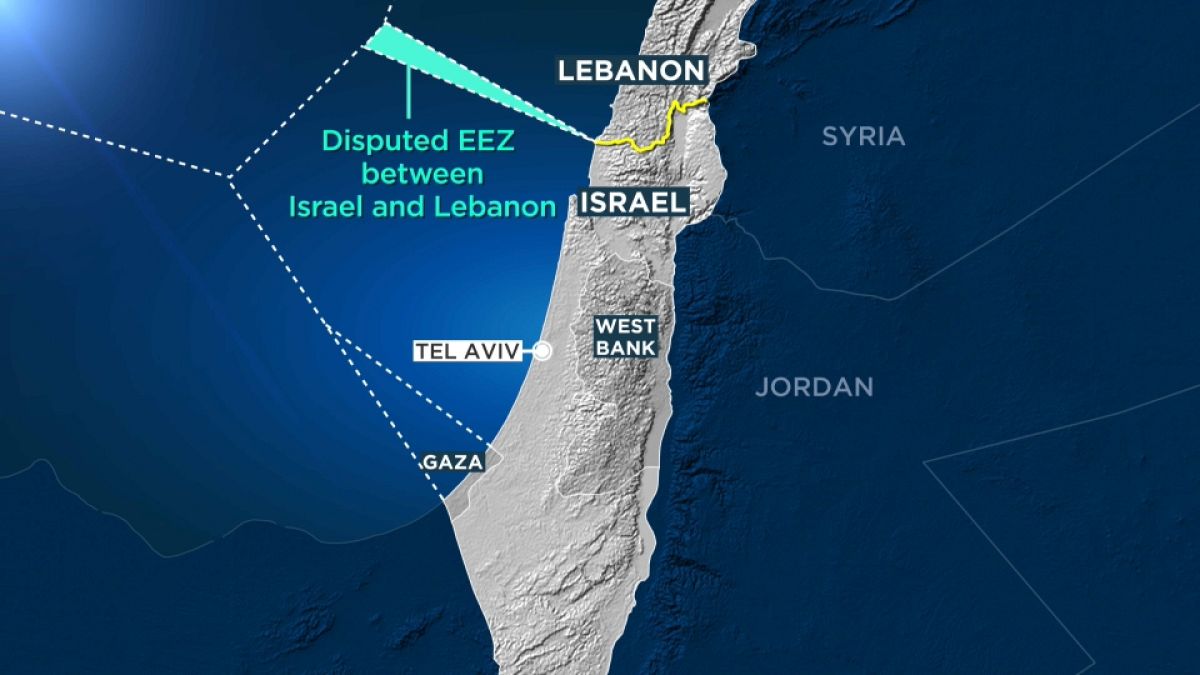La zona che era contesa tra Israele e Libano