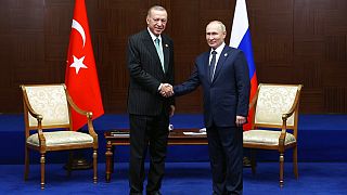 Erdoğan ve Putin Astana'da bir araya geldi