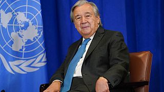 الأمين العام للأمم المتحدة أنطونيو،  سبتمبر 2022 ، في مقر الأمم المتحدة