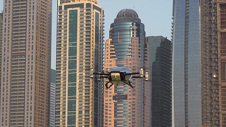 This Chinese-made eVTOL tested in Dubai can fly at up to 130 km/h