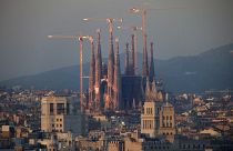 Imagen de archivo del templo de la Sagrada Familia de Barcelona.